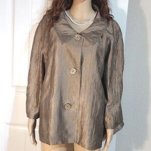 Painted Pony Women's XL Long Sleeve SouthWestern Bohemian Blazer Jacket